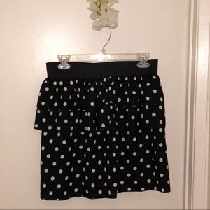 Polka dot skirt